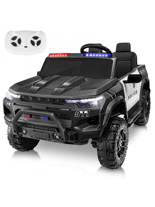 Funcid 24V 2-Seater Kids Ride on Police Car 4x4 Ri...