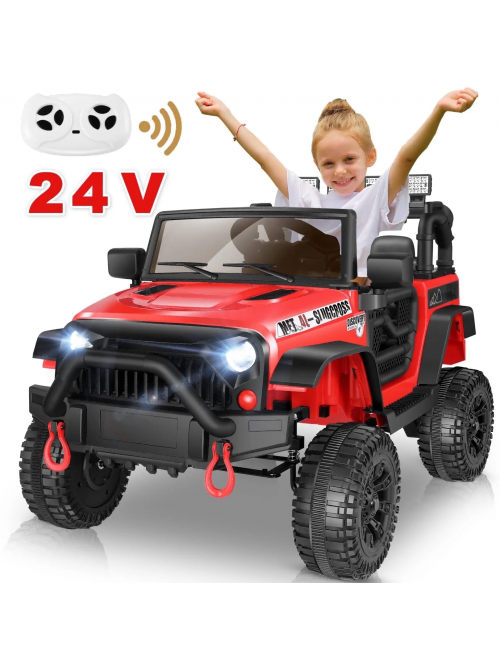 Funcid 24 Volt Ride on Toys, Battery Powered Ride ...
