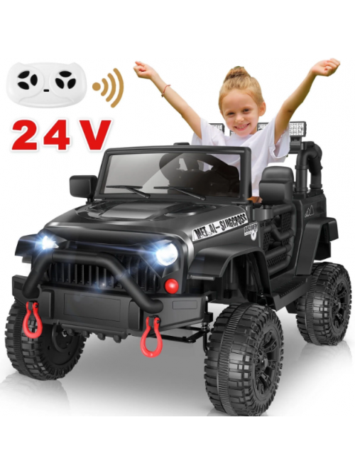 Funcid 24V Ride on Toys, Ride on Truck with Remote...
