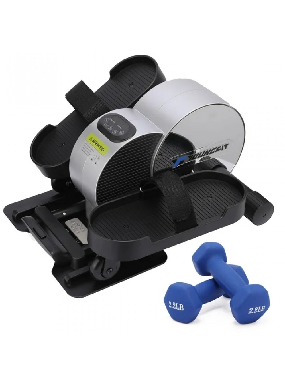 VIBESPARK Under Desk Elliptical Machine with APP & Bluetooth ...
