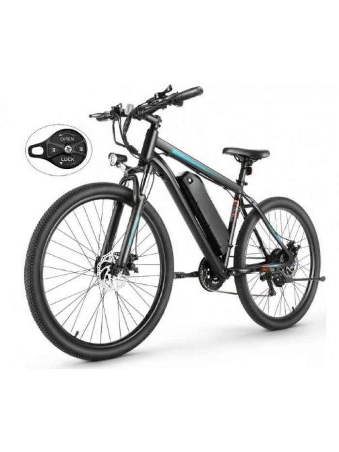 Funcid Electric Bike, Electric Bike for Adults 27.5'' EBikes