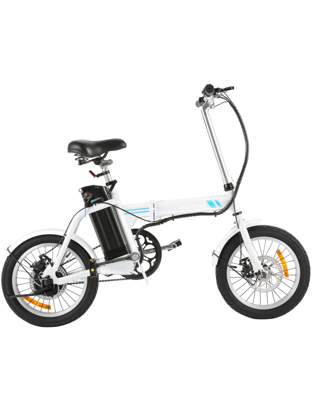 Ancheer Electric Bike 16inch Folding Electric Commuter Bicycle