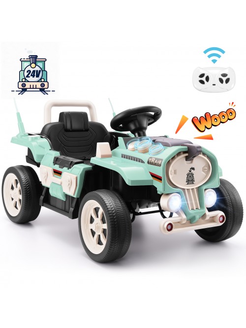 Funcid 24V Ride on Train for Toddlers with Remote ...