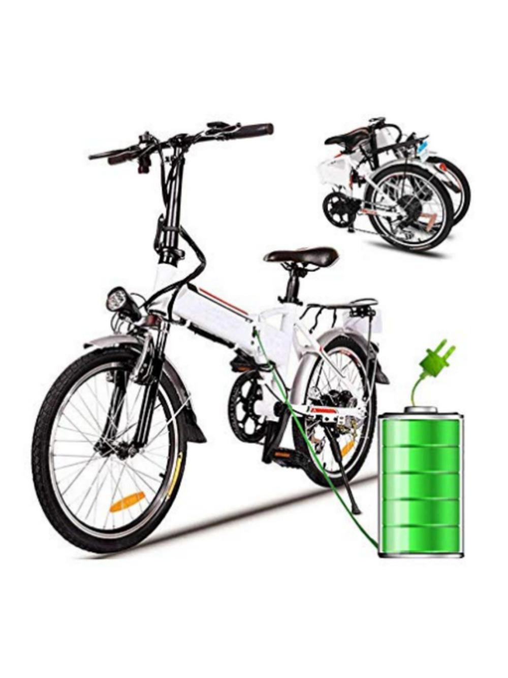 26" Aluminum Electric Bike, Beach Cruiser Electric Bicycle